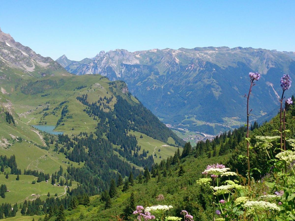 Bed And Breakfast - Die Aelplersuit Fuer Backpackers Im Berghuesli Linthal エクステリア 写真