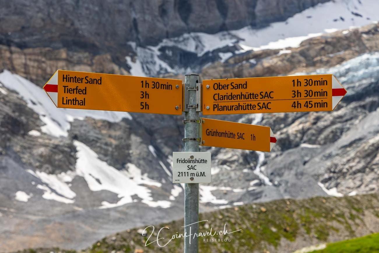 Bed And Breakfast - Die Aelplersuit Fuer Backpackers Im Berghuesli Linthal エクステリア 写真